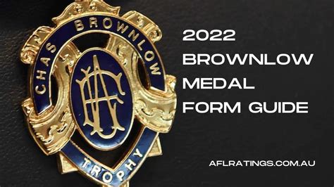 AFL Brownlow Medal Odds & AFL Brownlow Medal Betting .